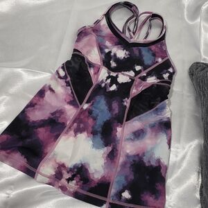 lululemon athletica Purple and Black Women's Top